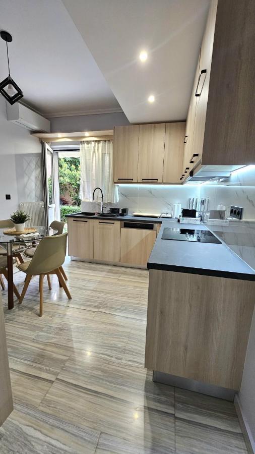 Modern Garden View Apt In Voula, Athens - Luxe المظهر الخارجي الصورة